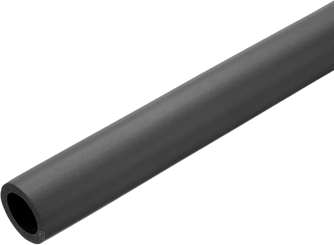 uxcell Foam Tubing for Handle Grip Support, Pipe Insulation Outside Pipe Lagging, 23.5mm ID 33mm(1 5/16") OD 1m Black