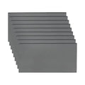 MECCANIXITY 8pcs 1/16"(1.5mm) x2 x4 Steel Plate, Black Hot Rolled A36 Steel Sheet Plate Base, Square Weldable Metal Discs for Industrial Construction Structural Support