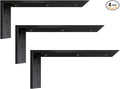 Countertop Support Bracket 14 inch 4 Pack Granite Countertop Bracket 14" x 6" x 2 1/2" Heavy Duty Shelf Bracket L Bracket Mantel Corbels for Wood/Quartz/Concret/Laminate Countertops