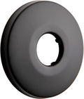 OFFO Shower Arm Flange 2.5" in Outer Diameter Replacement Shower Head Arm Escutcheon Plate Suitable for Most Brands Shower Head Arms, Matte Black