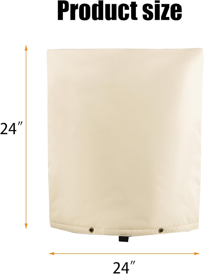 Insulated Backflow Preventer Pouch - Outdoor Pipe Insulation for Winter, Well Pump & Sprinkler Valve Protection