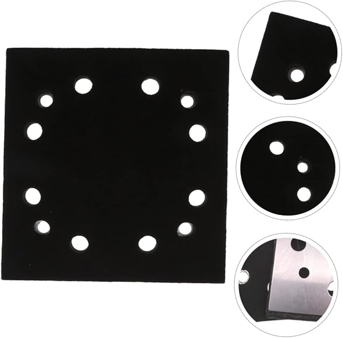 UPKOCH 3pcs Sanding Backing Plate Replacement Aluminum Material Fits Sander Drywall Pads