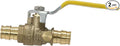 XFITTING Pex A 1/2 Inch x 1/2 Inch Pex A Ball Valve with Drain, 201-3-12=2XX, 2 Pieces