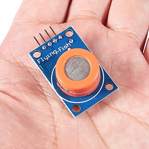 ACEIRMC 5pcs MQ-3 MQ3 Alcohol Sensor Module Breath Gas Detector Ethanol Detection Module for Arduino Raspberry Pi ESP8266 MQ3 5V DC (MQ-3)
