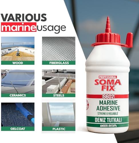 Marine Sealant - Waterproof Wood Adhesive, Expands & UV Resistant