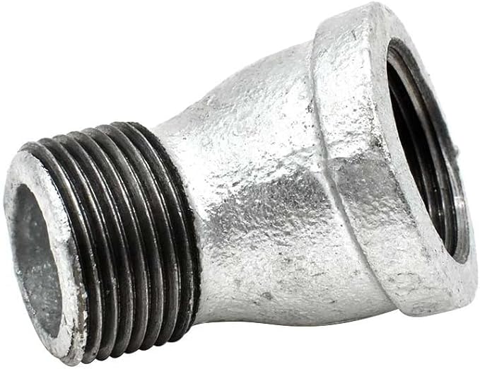 Replacement 2 Inch Galvanized Steel 45 Degree Street Elbow for Thrifco Plumbing 5217055