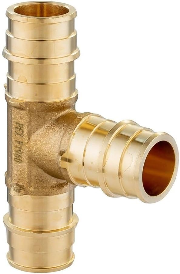 Replacement 3/4 Inch Brass Tee F1960 - PEX (A) for Thrifco Plumbing 7920224