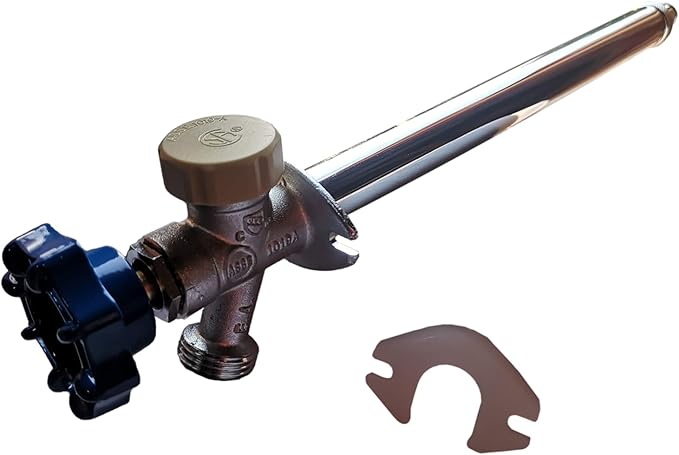 XFITTING Anti-Siphon Frost Free Sillcock 10 inch, 1/2 inch Pex A x 3/4 inch GHT Valves, Pex A Expansion Sillcock, 1 Piece