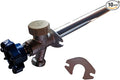 XFITTING Anti-Siphon Frost Free Sillcock 10 inch, 1/2 inch Pex A x 3/4 inch GHT Valves, Pex A Expansion Sillcock, 10 Pieces