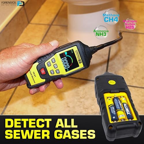 Sewer Gas Leak Detector | Super Fast | 10ft Drop Test Pass | Rotten Egg Smell
