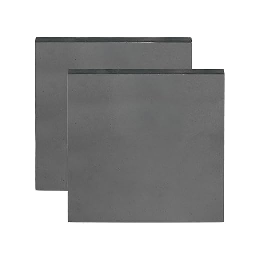MECCANIXITY 2pcs 1/8"(3mm) x4 x4 Steel Plate, Black Hot Rolled A36 Steel Sheet Plate Base, Square Weldable Metal Discs for Industrial Construction Structural Support