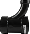 EFIELD 4"x 4"x3"ABS DWV Combination Wye & 1/8 Bend (One Piece) (Hub)
