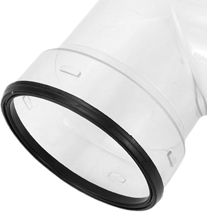 RV Sewer Connector | Clear Sewer Elbow Fittings with 4-in-1 Adapter | Waste Extension Pipe Connector - for RV Trailer Truck Motorhome Camping Travel Drain Outdoor Tailgating Caravan