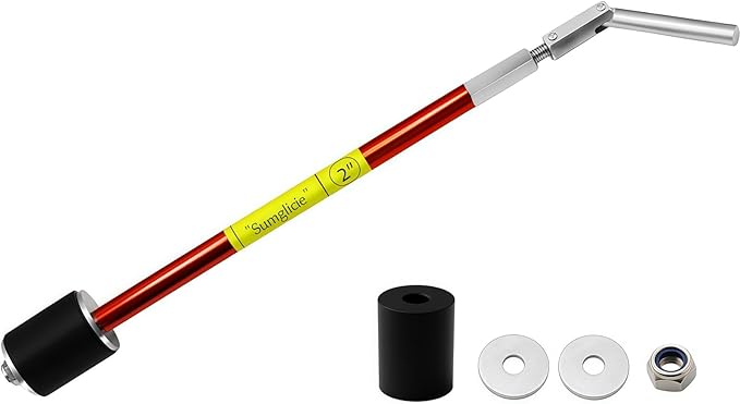 Plumbing Plug Tool, Water Stopper for Pipes 2" PVC Copper Steel Pipe, expansion range 4.5 to 5cm, No Draining Needed Fast Leak Repair up to 65 PSI, with replacement gaskets nuts EPDM Kit