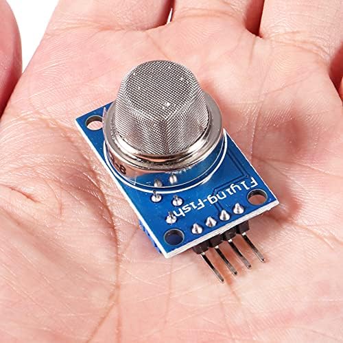 ACEIRMC 5pcs MQ-8 Hydrogen Gas Sensor Detection Sensor Module for Arduino Raspberry Pi ESP8266 MQ8 5V DC (MQ-8)
