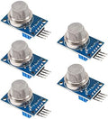 ACEIRMC 5pcs MQ-2 Gas and Smoke Analog Sensor Breakout Board for Arduino Raspberry Pi ESP8266 MQ2 5V DC (MQ-2)