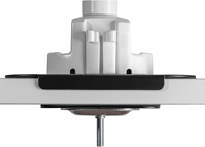 Monitor Mount Reinforcement Plate for Fragile Tabletops Steel Bracket Plate Fits Most Stand C-Clamp Installation Height Adjustable Stand
