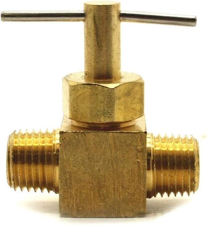 Replacement 1/8 Inch MP x 1/8 Inch MP Needle Valve for Thrifco Plumbing 6922229#108P