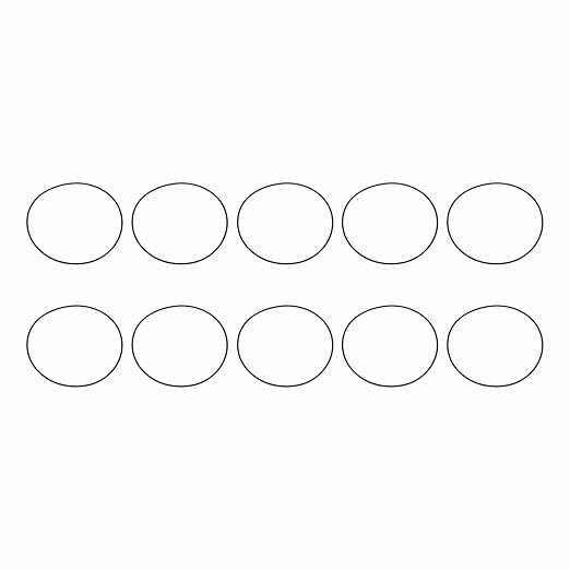 HARFINGTON 10pcs Nitrile Rubber O-Rings 95mm OD 91mm ID 2mm Width Metric Buna-N NBR Sealing Gasket Plumbing Sealing Repair O Rings for Car Auto Vehicle Repair Faucet Air Gas