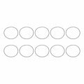 HARFINGTON 10pcs Nitrile Rubber O-Rings 100mm OD 96mm ID 2mm Width Metric Buna-N NBR Sealing Gasket Plumbing Sealing Repair O Rings for Car Auto Vehicle Repair Faucet Air Gas