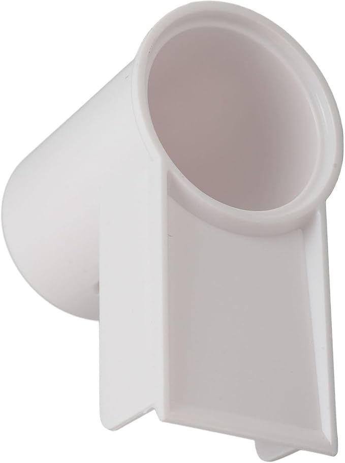 Dishwasher Air Gap Cover with Ramp, Replacement Air Gap for Dishwasher Air Gap Overflow Spout Extender With Ramp For Kitchen Sink(White)
