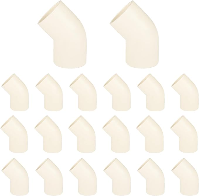 20-PACK EFIELD CPVC Elbow,1" Slip x Slip 45-Degree Elbow Fitting,(CPVC009-10-20PCS)