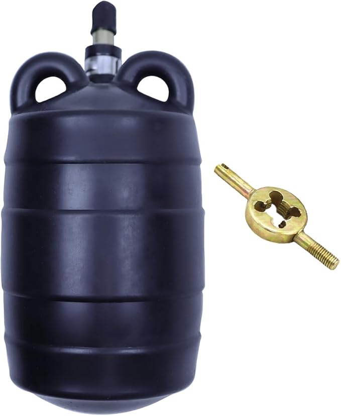 3 Inch Inflatable Pipe Plug, Water Shut Off Airbag for Drain & Sewer Lines - Reusable Rubber Test Ball, Temporary Water Blocker for Pipe Repair, Closed Water Testing & Maintenance