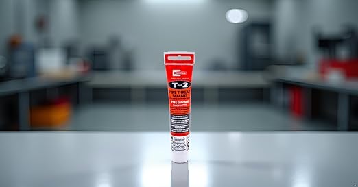 RectorSeal T Plus 2 23710 Pipe Thread Sealant, Non-Hardening, Synthetic Fibers, Contains No Other Metals, PTFE Enriched, Plumbing, 1 3/4 oz.