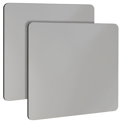 12 x 12 Steel Plate 1/8, 2 Pcs Sheet Metal Hot Rolled Steel Plates, Weldable Base Plate for Structural Support and Industrial Use