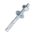 1/4" x 2-1/4" Wedge Anchor, for Cement and Concrete only, zinc-Plated Carbon Steel Screws and lag Bolts （30 pcs