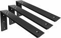 Countertop Support Brackets 3 Pack L Bracket Countertop Brackets 20" x 8" x 2.5" Heavy Duty 3/8" Thick Shelf Brackets Metal Corbels L Shape Bracket for Wood Shelf/Quartz/Granite/Concret Countertops