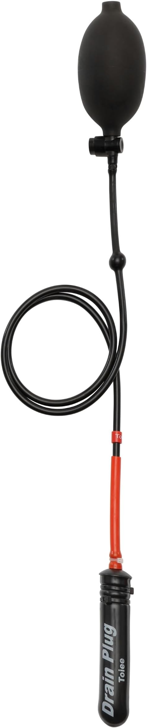 Drain Plug (32mm) Inflatable Pipe Plug, Pipe Stopper. The Toiee Drain Plug with Pump, 85cm Hose and Balloon. Stop Water coming up into the Sewage Line or Drain
