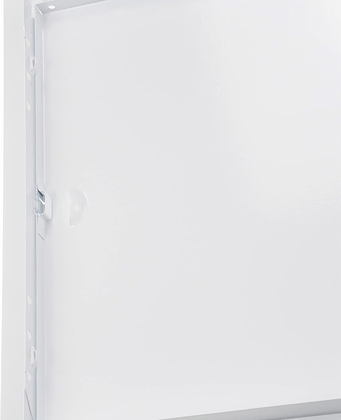 10" x 12" White Metal Access Door. Shaft Access Panel for Plumbing, Electricity, Heating, Alarm.