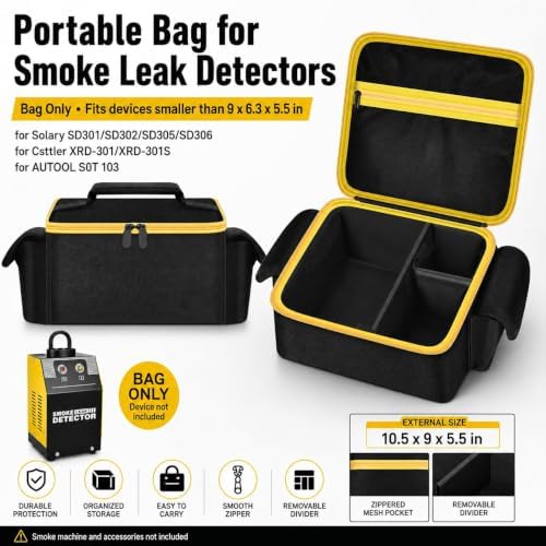 Automotive Smoke Leak Detector Bag for Solary/ for Csttler/ for AUTOOL