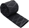 Shrink Tubing for Fishing Rod Handles,Shovel Handle,Motorcycle Handgrips,garden tools handles Much Better Grip,Black Textured Shrink Wrap 45mm*1 Meter
