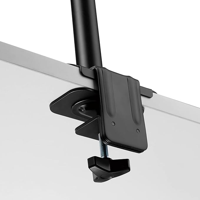 Monitor Mount Reinforcement Plate for Fragile Tabletops Steel Bracket Plate Fits Most Stand C-Clamp Installation Height Adjustable Stand