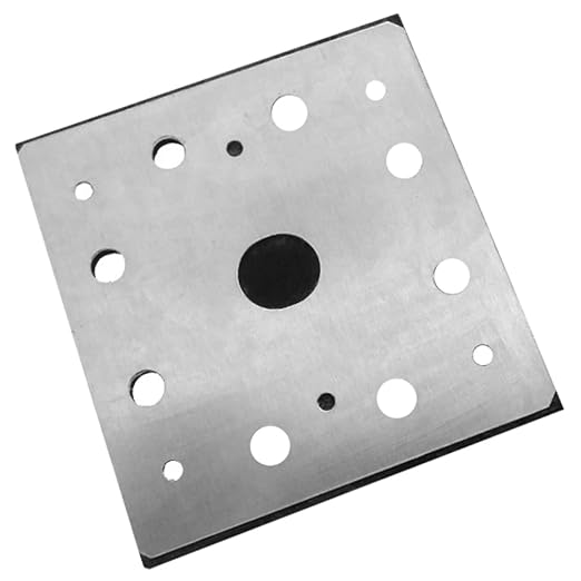 3pcs Aluminum Sander Backing Plate Replacement Pad for Drywall Sander Discs Sanding Pad Fit