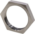 DERNORD Cast Pipe Fitting Stainless Steel 304 Hex Locknut 1-1/2" NPT Female