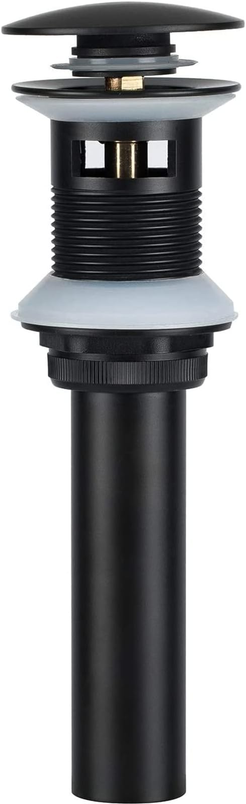 Bathroom Sink Drain with Overflow, Matte Black, Model 88088-8-BP