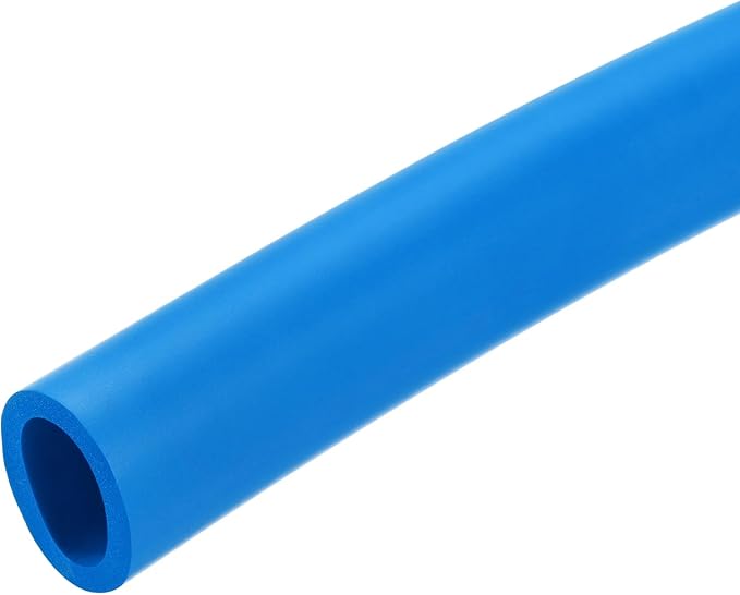 uxcell Foam Tubing for Handle Grip Support, Pipe Insulation Outside Pipe Lagging, 32mm(1 1/4") ID 44.5mm(1 3/4") OD 1m Blue