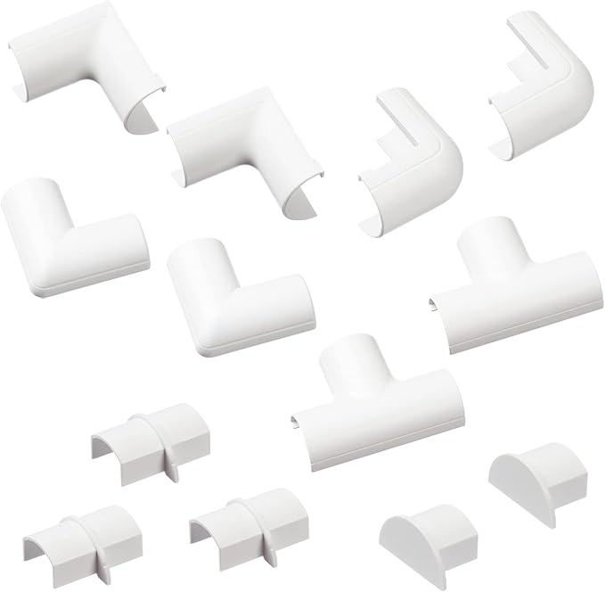 D-Line Cord Cover Accessory Pack - Only for use with 0.78in (W) x 0.39in (H) Lengths