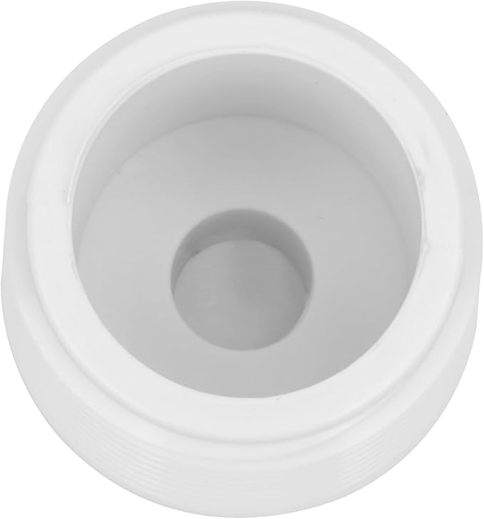 20 Pack 3/4" PVC SCH40 Male Threaded Pipe End Cap Adaptor - PVC Cleanout Plug