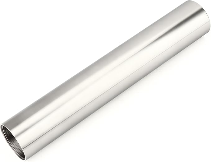TAISHER 1PCS Stainless Steel Pipe Fittings, 1-1/4" NPT Female x 1-1/4" NPT Female Threaded, 8" Length Nipple Cast Pipe