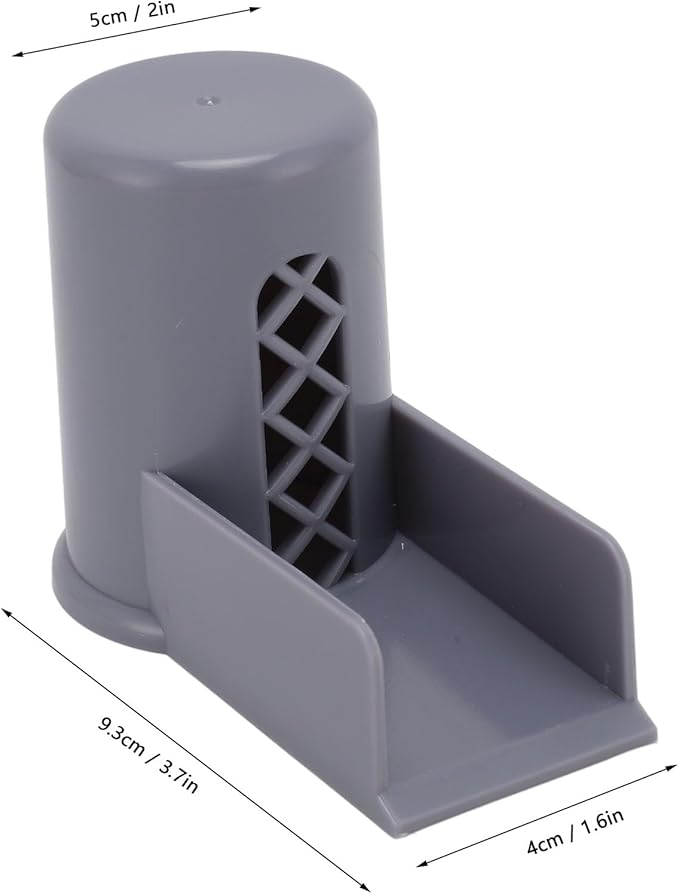 Dishwasher Air Gap Cover with Ramp, Replacement Air Gap for Dishwasher Air Gap Overflow Spout Extender With Ramp For Kitchen Sink(Gray)