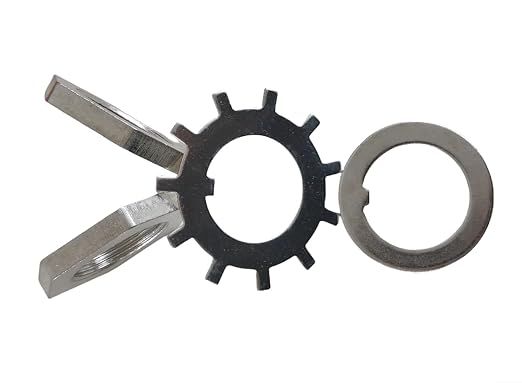 Replacement 1-1/2" Trailer Spindle Washer Nut Kit K71-367-00 Fits Dexter 9K 10K GD Round Spindle End Axle