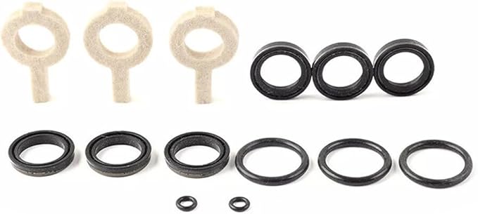 30623 Seal Kit Replacement Fit For Cat Pump Model 30 31 34 35 310 340 350 310B 310S 310W 340S 340B 340W 350 350S 350B 350W Models, 5 Frame Plunger Pumps 3PACK