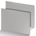 2 Pcs Hot Rolled Steel Plate, 1/8 Metal Sheet A36 Steel Sheet, 8'' x 10'' Steel Sheet Metal for Structural Support and Industrial Use