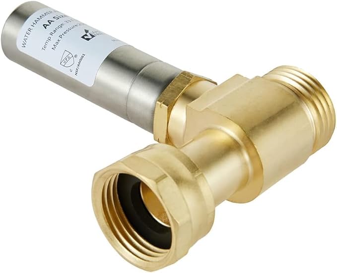 (pack of 40) EFIELD S-241 Stainless Steel Water Hammer Arrestor For Washing Machine, 3/4 Inch Swivel FHT x 3/4 Inch MHT,(HAMMER020-40PCS)