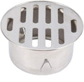 Floor Drain Cover, Stainless Steel Round Anti Blocking Round Grate Cover, Balcony Snap-in Drain Drain Strainers for Bathroom, Kitchen, Washroom, Patios(75 Flat Mouth)