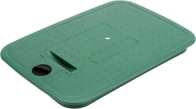 1 Pcs 12x17 Inches Rectangle Valve Box Cover Lid Replacement for Outdoor Green Sprinkler System Irrigation Control Water System Lawn (12x17 in)